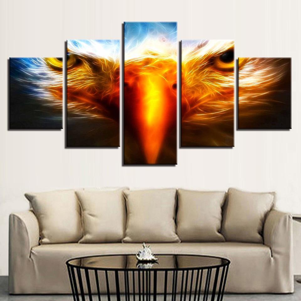 Eagle Eye – Animal Canvas Wall Art
