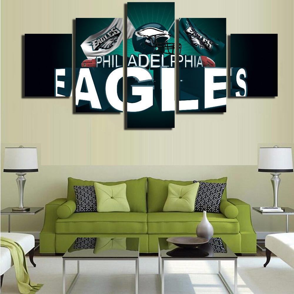 Eagle Sports Team Logo – Sport Canvas Wall Art