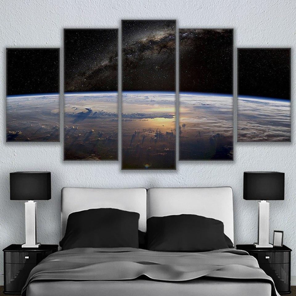 Earth Surface 01 – Space Canvas Wall Art