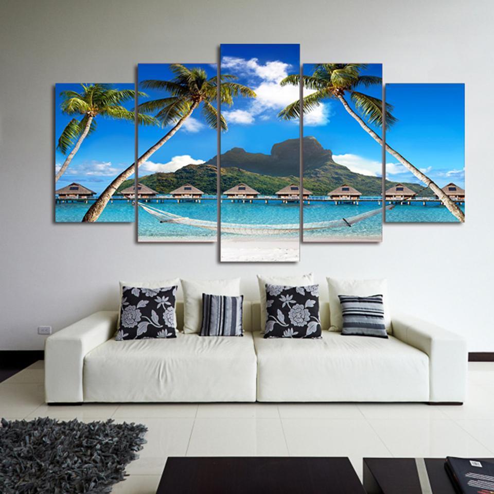Eascape Surf Sand Beach – Nature Canvas Wall Art