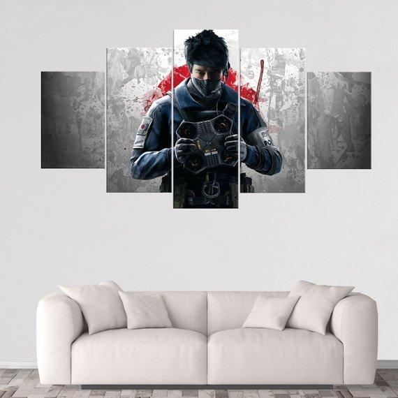 Echo Rainbow Six Siege – Gaming Canvas Wall Art