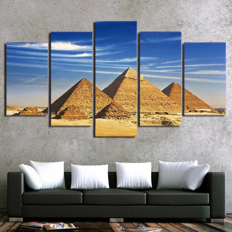 Egypt The Great Pyramid Canvas Wall Art