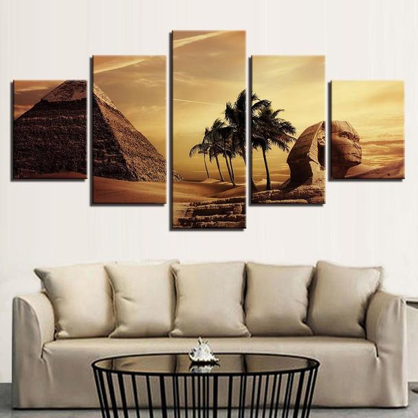 Egyptian Pyramids – Nature Canvas Wall Art