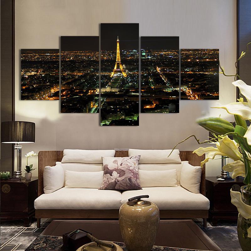 Eiffel Tower 03 – Nature Canvas Wall Art