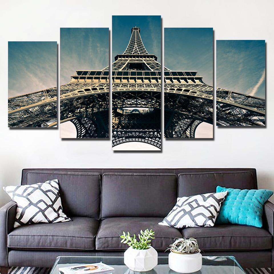 Eiffel Tower 07 – Nature Canvas Wall Art