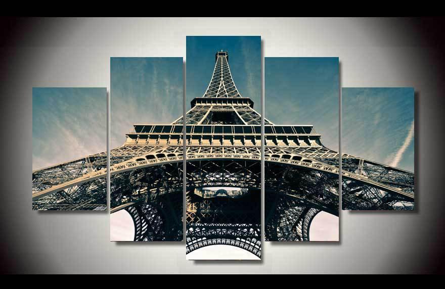 Eiffel Tower In Paris – Nature Canvas Wall Art