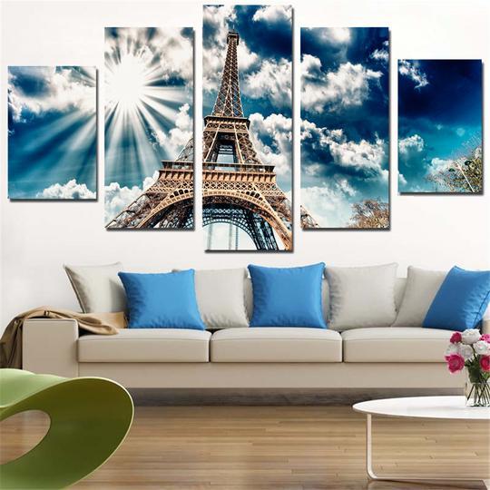 Eiffel Tower Paris France 1 – Nature Canvas Wall Art