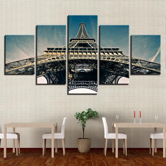Eiffel Tower Paris France – Nature Canvas Wall Art