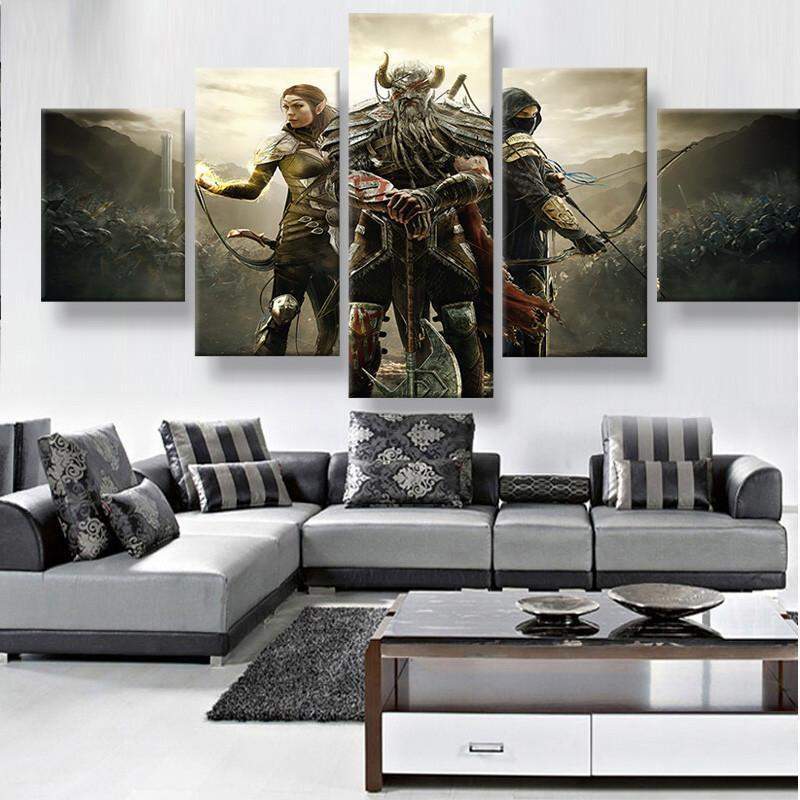 Elder Scrolls – Gaming Canvas Wall Art