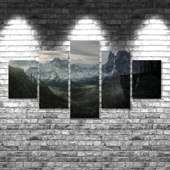Elder Scrolls Skyrim – Gaming Canvas Wall Art