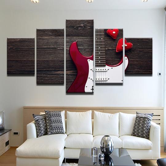 Electric Guitar – Music Canvas Wall Art