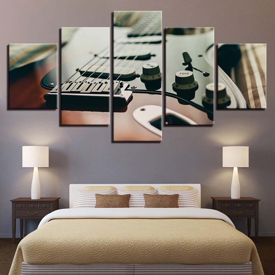 Electric Guitar Tuner – Music Canvas Wall Art