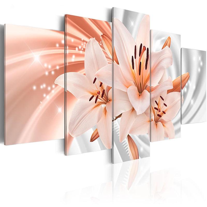 Elegant Lilies 2 – Nature Canvas Wall Art