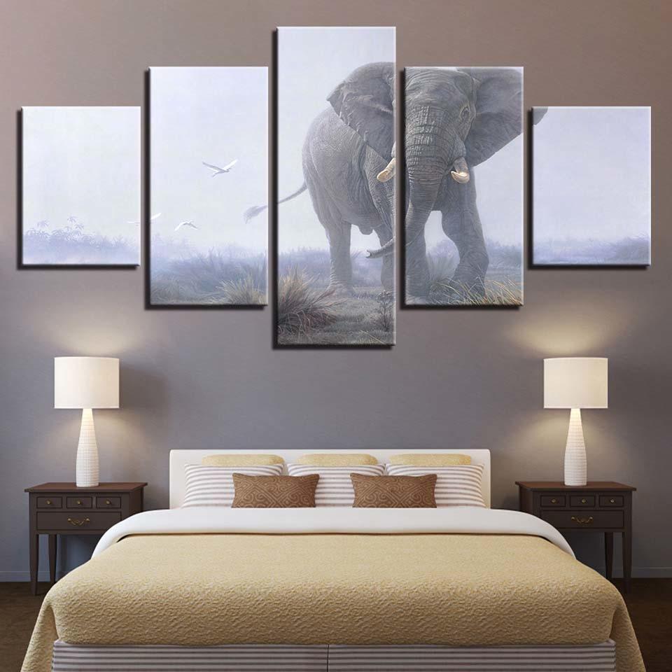Elephant 51 – Animal Canvas Wall Art