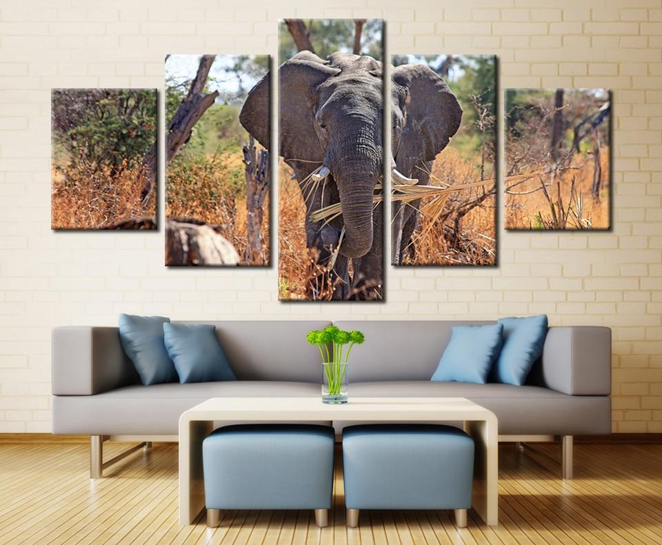 Elephant Big – Animal Canvas Wall Art
