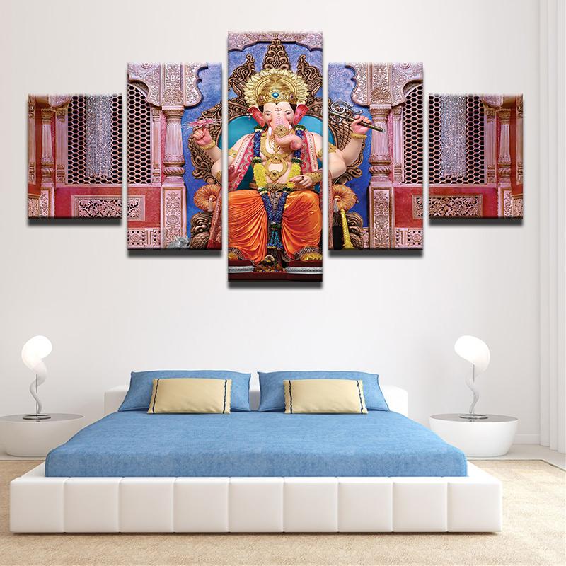 Elephant Head God – Religion Canvas Wall Art