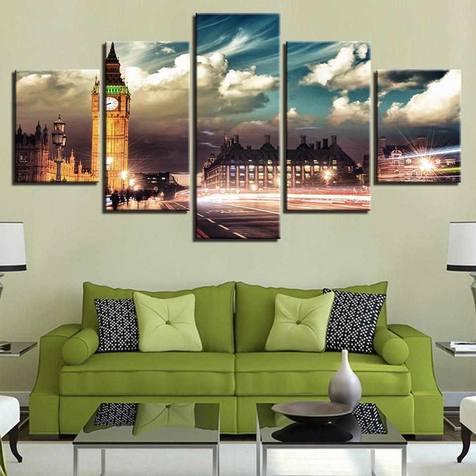Elizabeth Tower 01 – Nature Canvas Wall Art