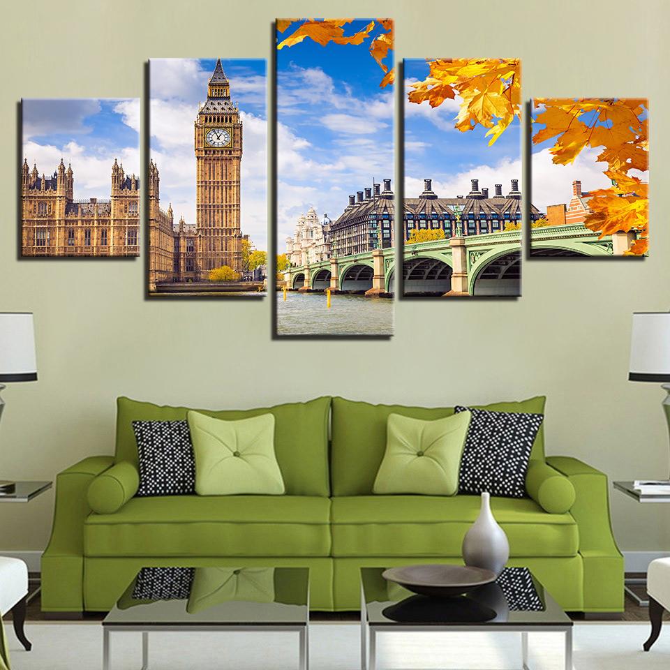 Elizabeth Tower Big Ben – Nature Canvas Wall Art
