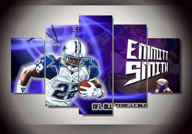 Emmitt Smith Dallas Cowboys – Sport Canvas Wall Art