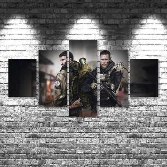 Escape From Tarkov Gaming Canvas Wall Art