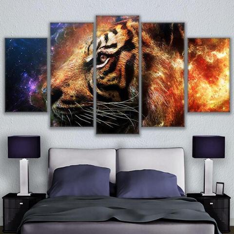 Eternal Tiger – Animal Canvas Wall Art