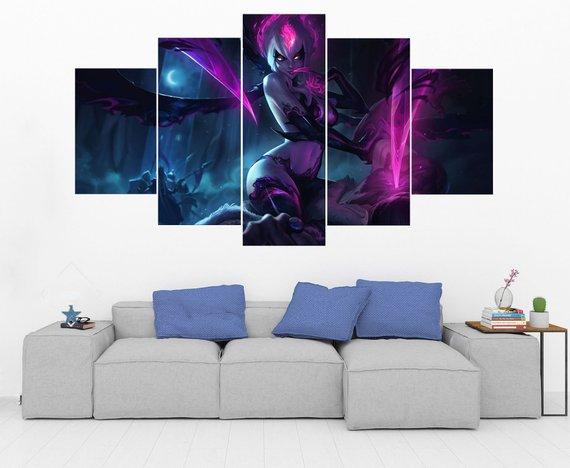 Evelynn – League Of Legends – Gaming Canvas Wall Art