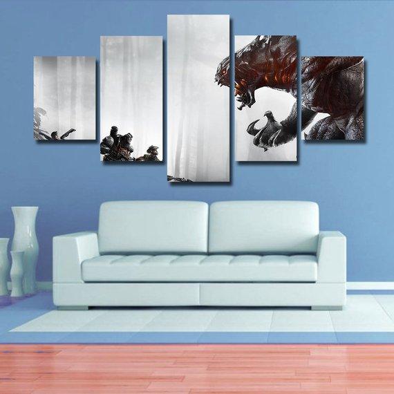 Evolve – Gaming Canvas Wall Art