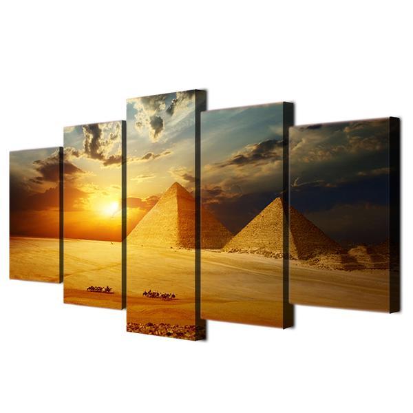 Eyzazh Egipet Egypt Pyramid – Nature Canvas Wall Art