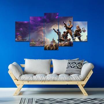 F0Rtnite Battle Royale Blitz 1 – Gaming Canvas Wall Art