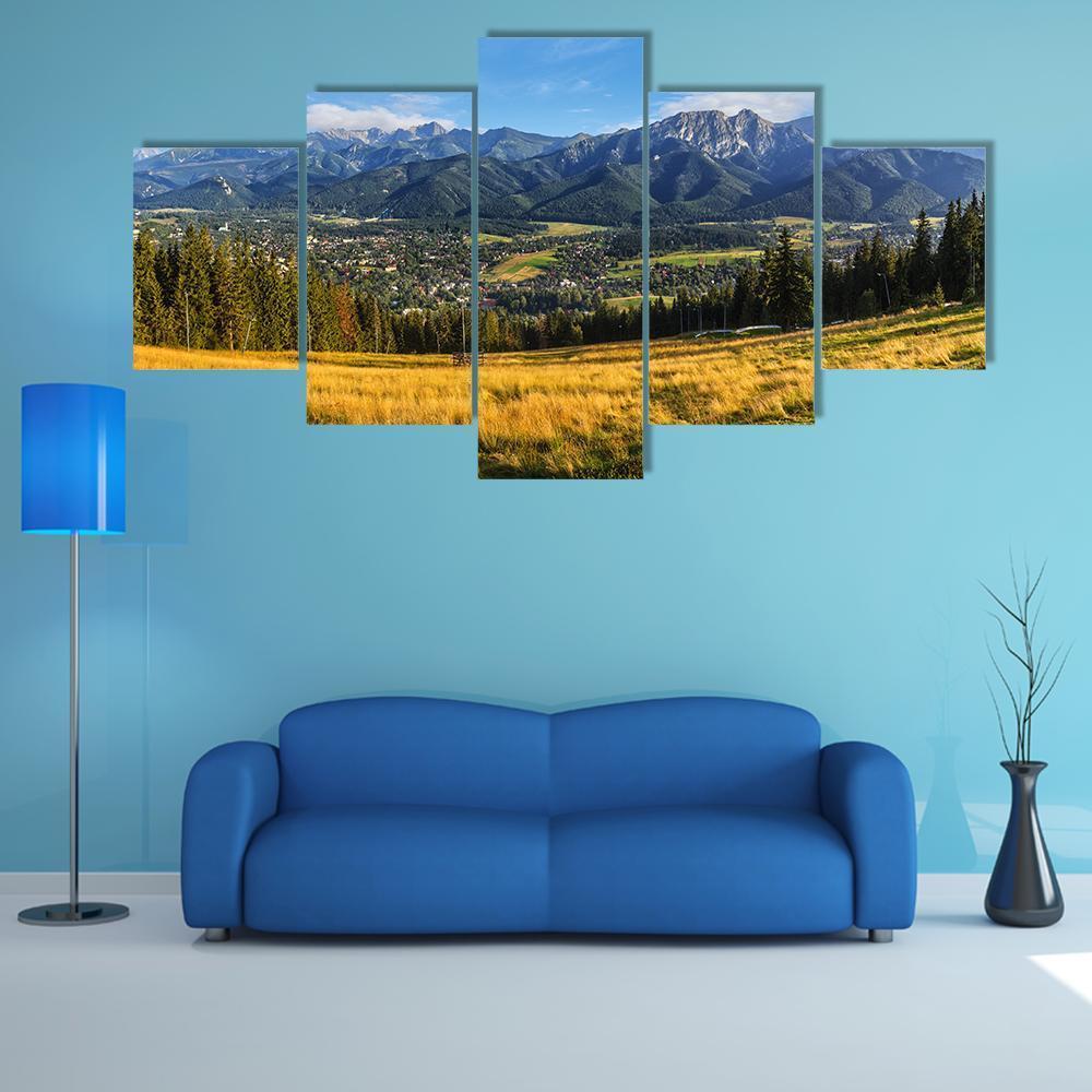 Fabulous Tatra Mountains And Zakopane In Summer – Nature Canvas Wall Art