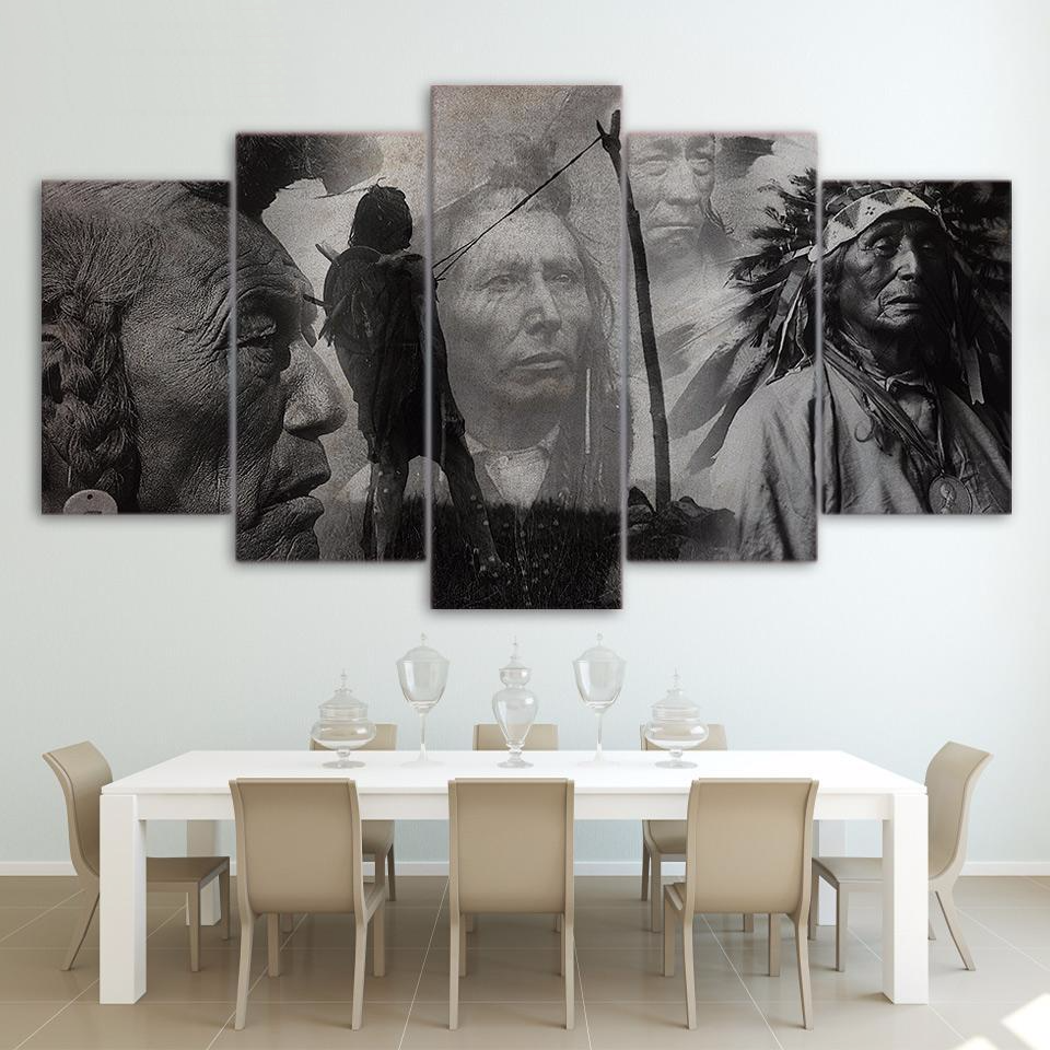 Faces Of History – Army Canvas Wall Art
