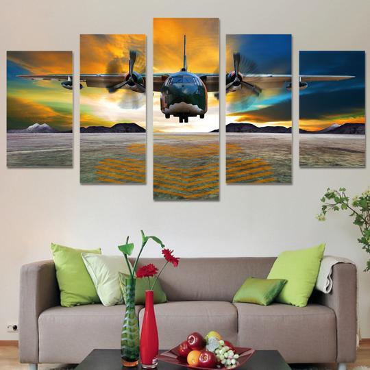 Fairchild C-123 Provider – Aircraft Canvas Wall Art