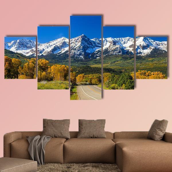 Fall Season In Colorado – Nature Canvas Wall Art