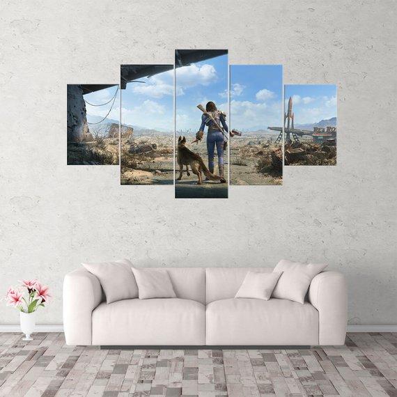 Fallout 5 – Gaming Canvas Wall Art