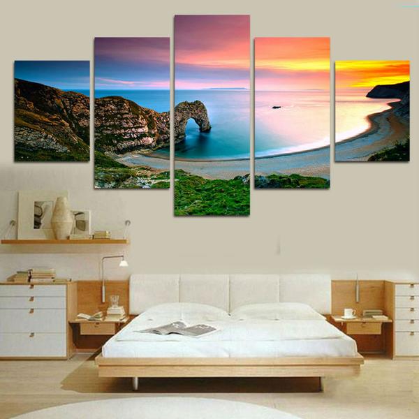 Famous Landscape Mediterranean Sea – Nature Canvas Wall Art