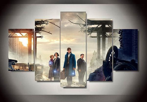 Fantastic Beast 1 – Movie Canvas Wall Art