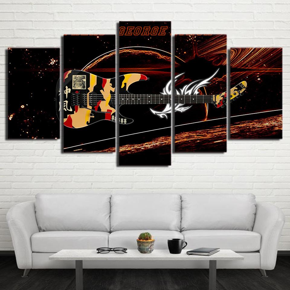 Fantastic Guitar Music Instrument – Music Canvas Wall Art