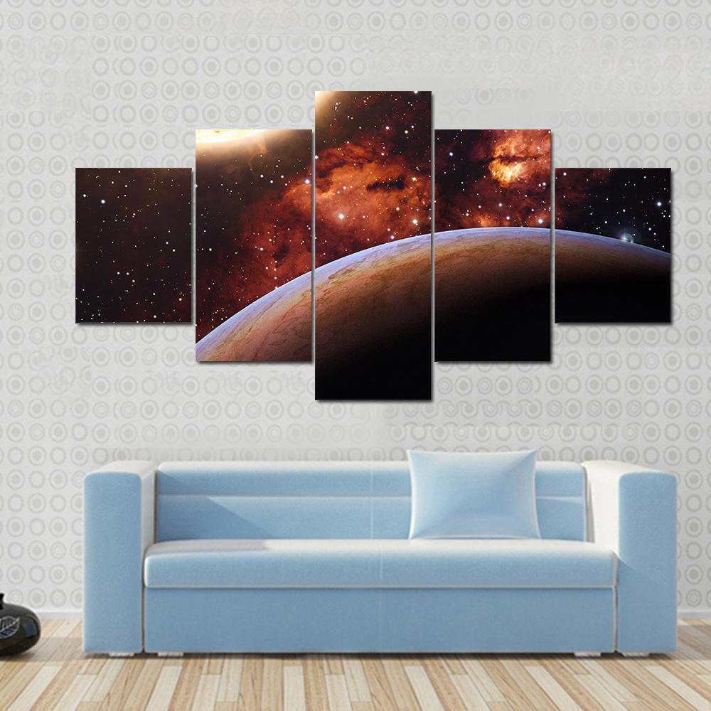 Fantasy Alien Exo – Space Canvas Wall Art