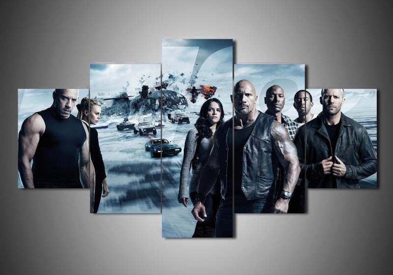 Fast And Furious 1 – Movie Canvas Wall Art