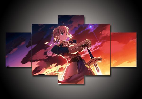 Fate/Stay Night 4 – Anime Canvas Wall Art