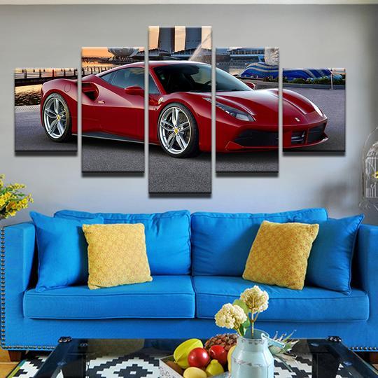 Ferrari 488 – Automative Canvas Wall Art