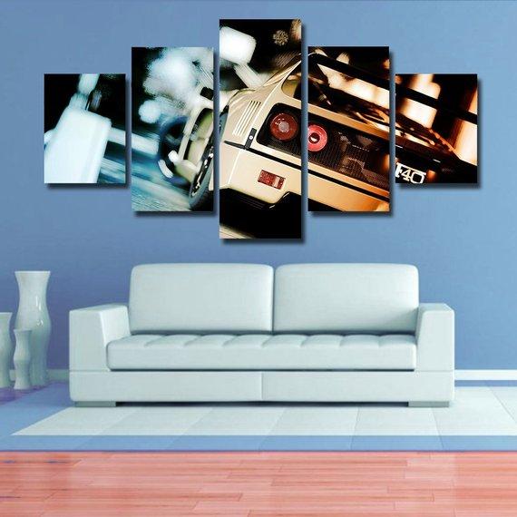 Ferrari F40 – Automative Canvas Wall Art