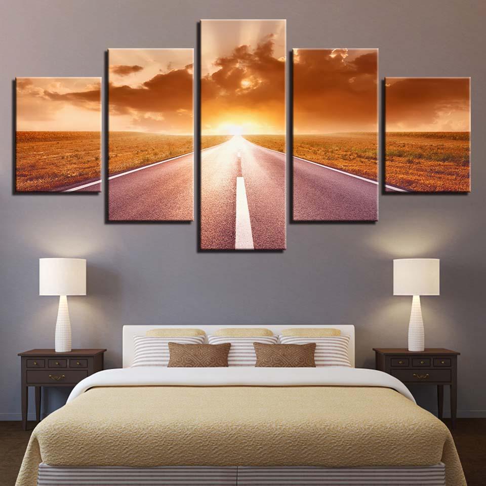 Field Road – Nature Canvas Wall Art