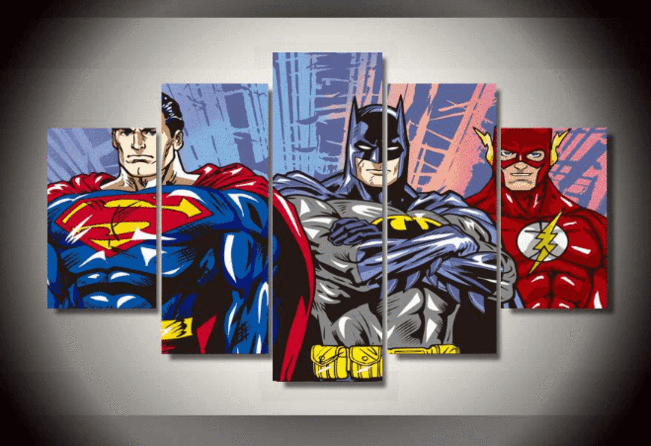 Fiery Falcon – Dc Canvas Wall Art