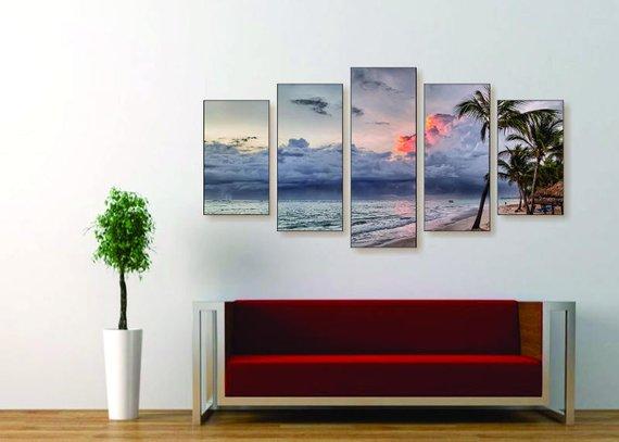 Fiery Sky – Nature Canvas Wall Art
