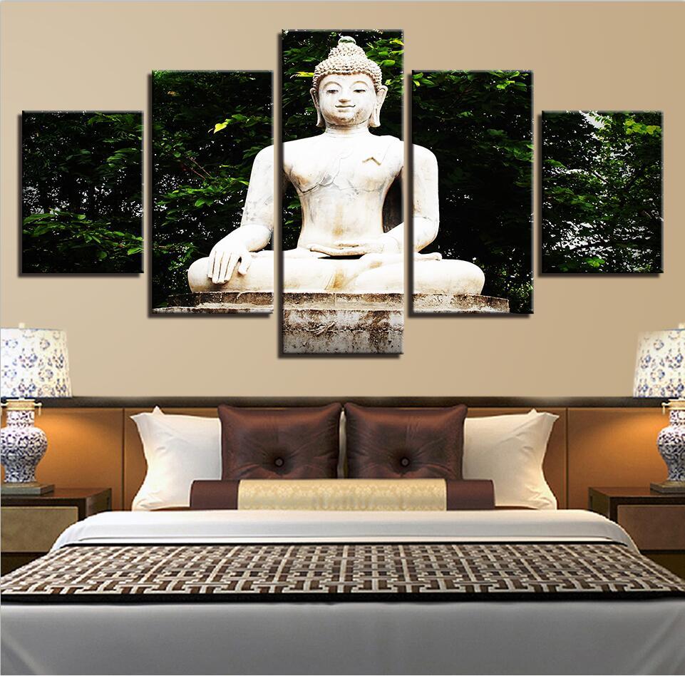 Figure Of Buddha 12 – Religion Canvas Wall Art