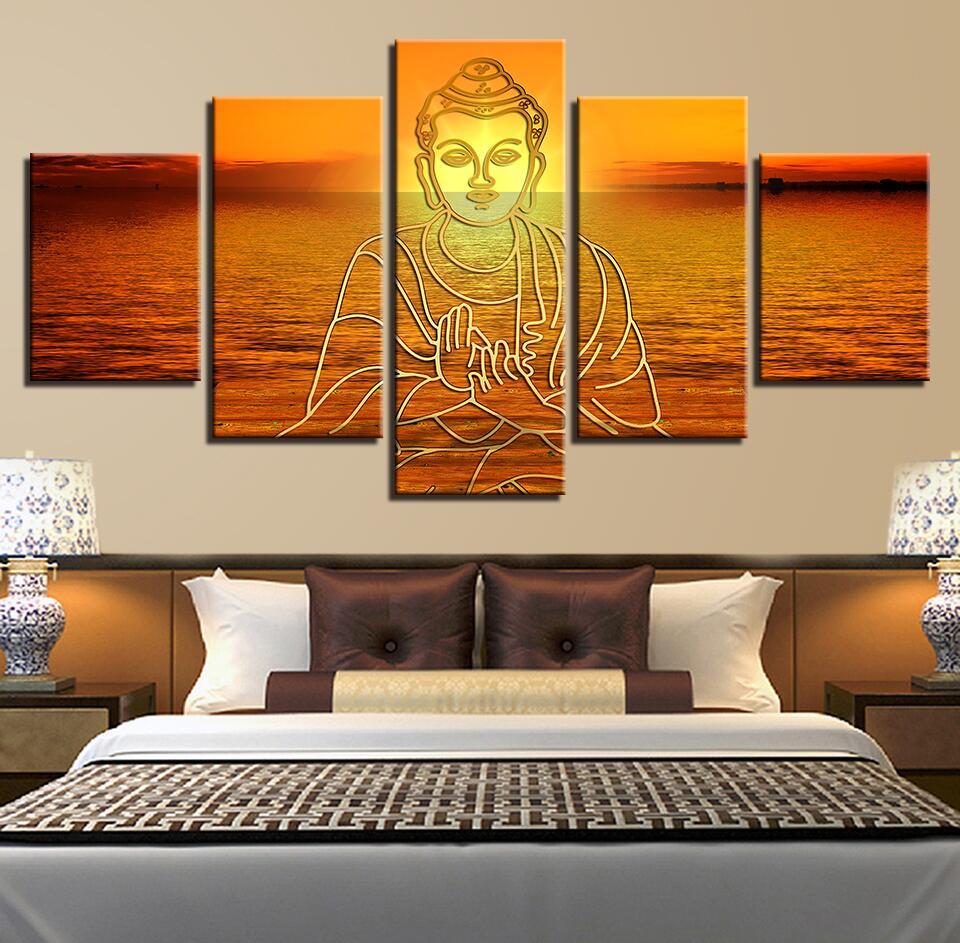 Figure Of Buddha 9 – Religion Canvas Wall Art