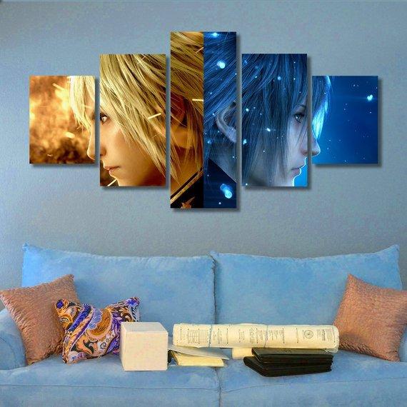 Final Fantasy 01 – Gaming Canvas Wall Art