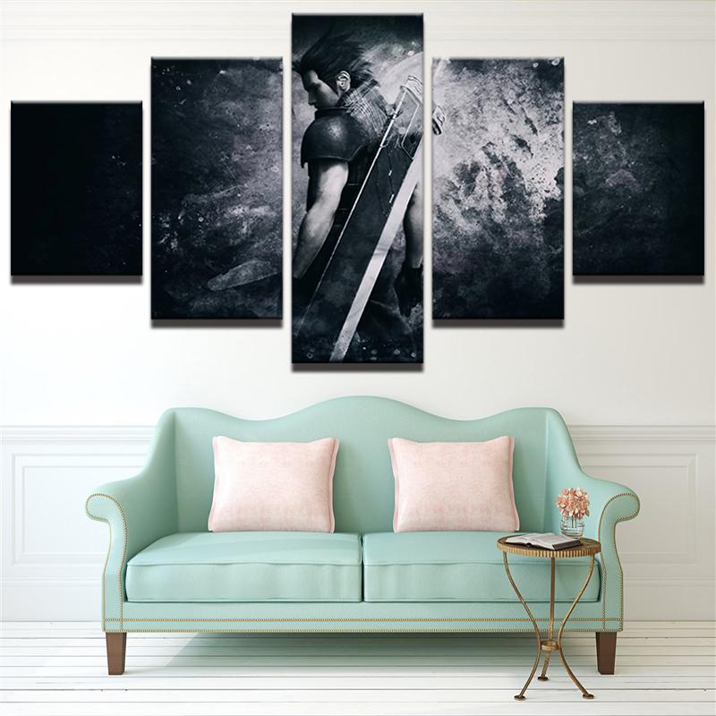 Final Fantasy – Catoon Canvas Wall Art