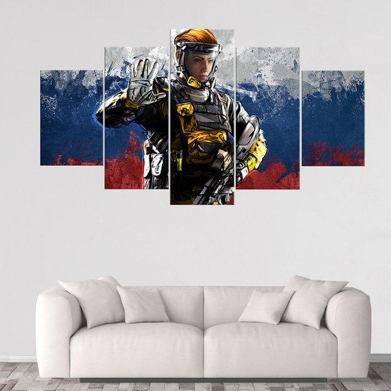 Finka Rainbow Six Siege Gaming Canvas Wall Art